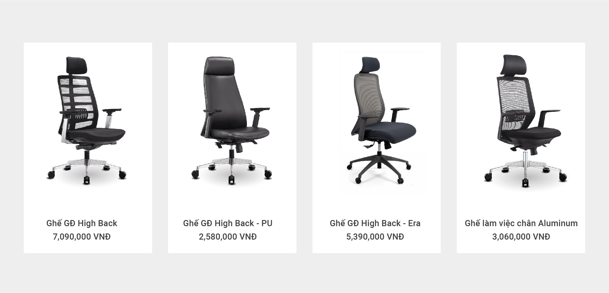 ghế văn phòng hiện đại